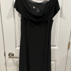 Elegant Black Evening/cocktail Dress